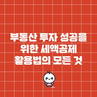 부동산 투자 성공을 위한 세액공제 활용법의 모든 것